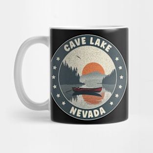 Cave Lake Nevada Sunset Mug